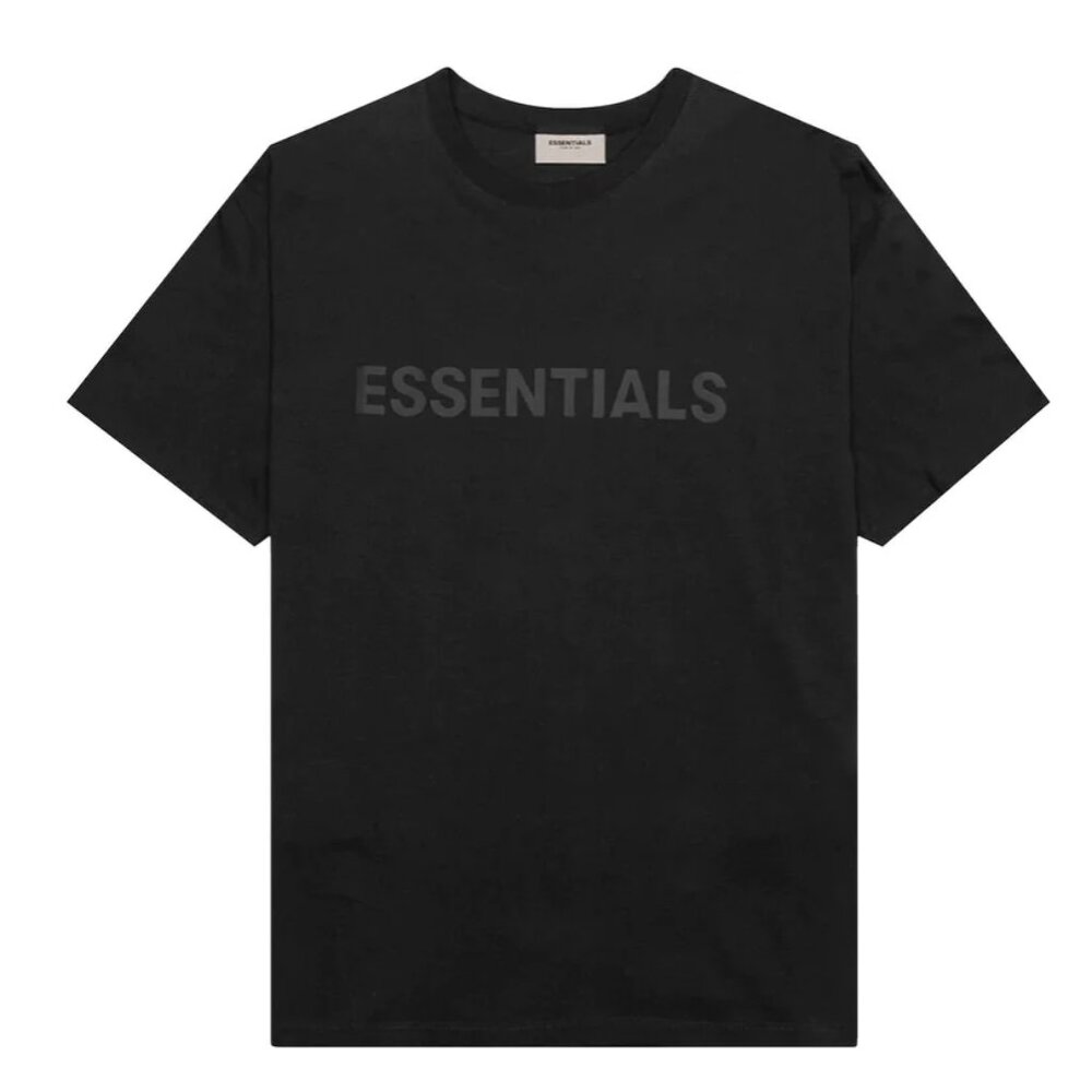 Fear of God Essentials Short-Sleeve Tee/ SIZE: MEDIUM / COLOR: BLACK